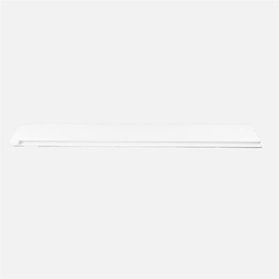 A white Roller Team Autoroller motorhome nearside rear skirt.