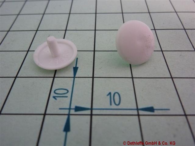 Dethleffs Trim Cap Cover White