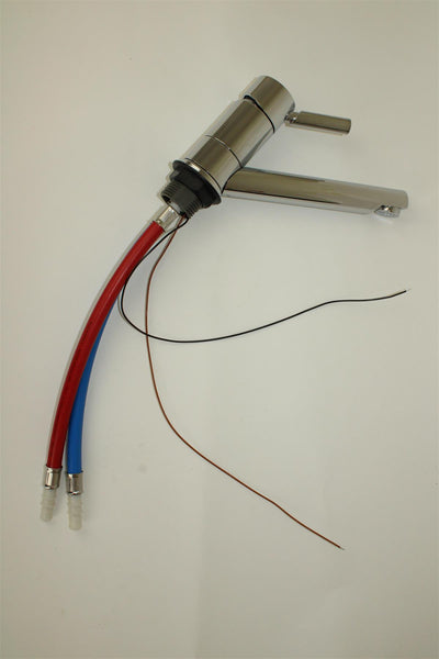 Reich Trend E mixer Tap with 25cm flexi hose with barbed ends & 33mm hose size