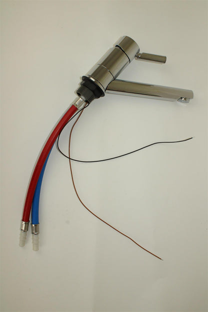 Reich Trend E mixer Tap with 25cm flexi hose with barbed ends & 33mm hose size