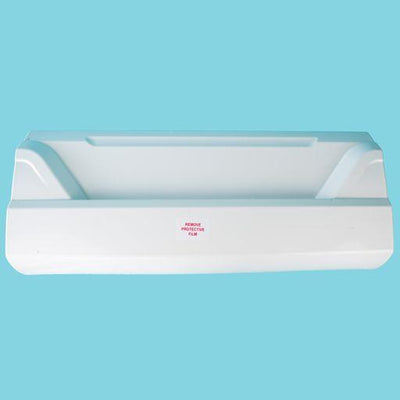 A white Auto-Trail F-Line motorhome centre bumper.