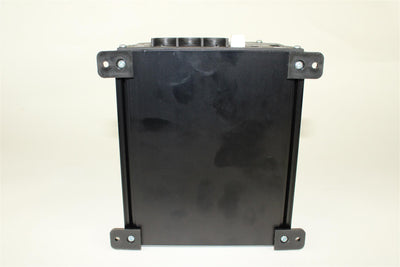 A black Nordelettronica NE287 battery charger for Roller Team motorhomes.
