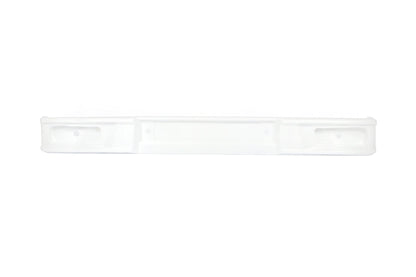 A white Elddis Accordo Rear Lights Bumper Panel.