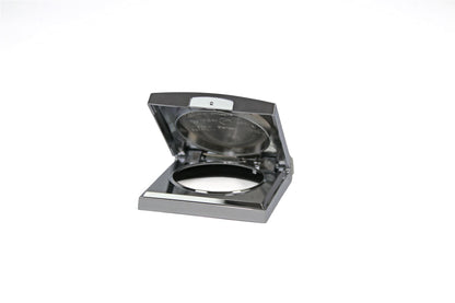 Berker Frame with Hinged Lid - Chrome