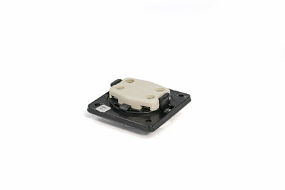 Berker Double Rocker Switch - Chrome