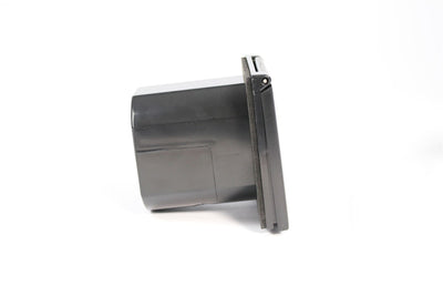 Flush Fitting Mains Inlet - Black