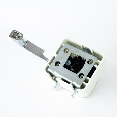 Roller Team Habitation Door Handle Kit - N/S White