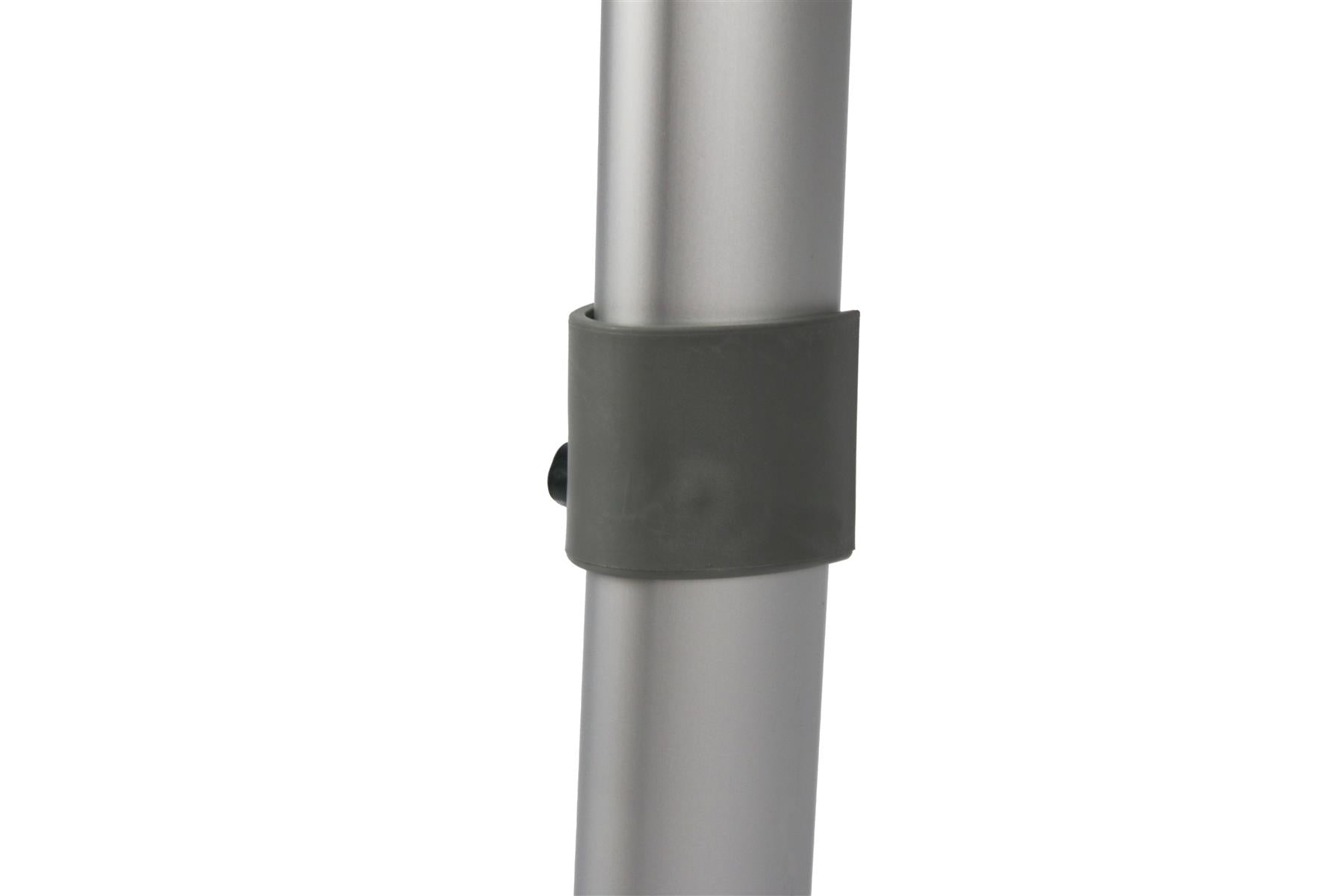Dethleffs Table Leg - Matte Silver