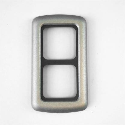 CBE Double socket outer frame Champagne grey