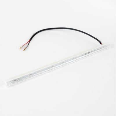 A transparent Roller Team motorhome high-level brake light.