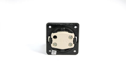 Berker Double Rocker Switch - Chrome