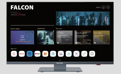Falcon 22" LED TV, 4G Antenna and Soundbar Bundle