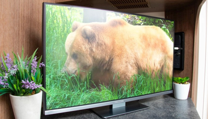 Falcon 22" LED TV, 4G Antenna and Soundbar Bundle