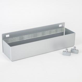 A chrome Sunlight motorhome spice rack and fittings.