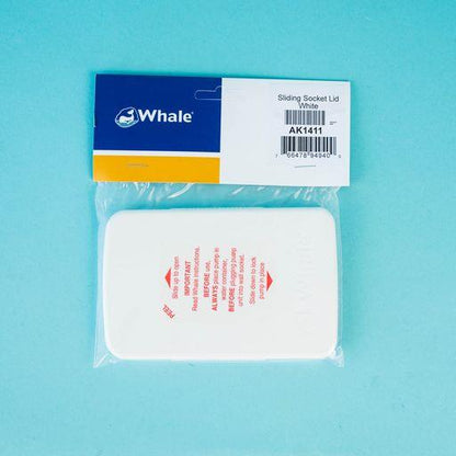 Whale Sliding Socket Lid White