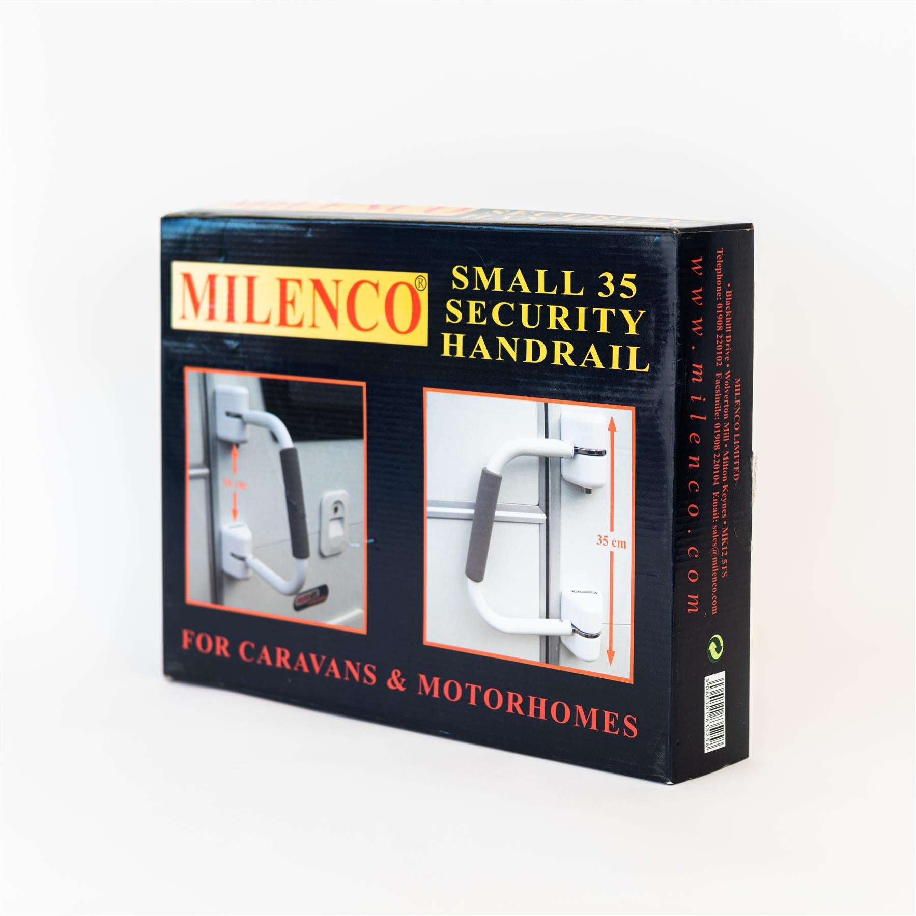 Milenco small 35 security handrail for motorhome