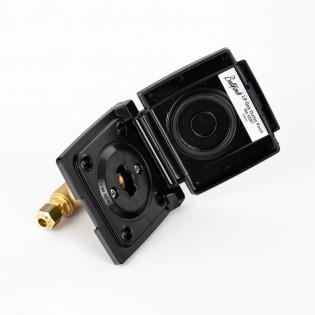 Bullfinch External BBQ Gas Outlet Point Black