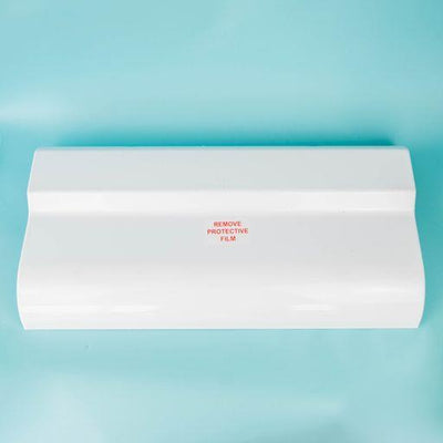 A white centre rear bumper for an Auto-Trail Tribute motorhome.