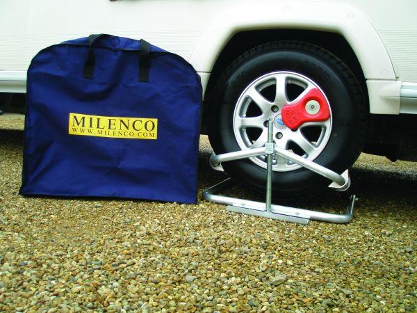 Milenco aluminium leveller for motorhome and caravan