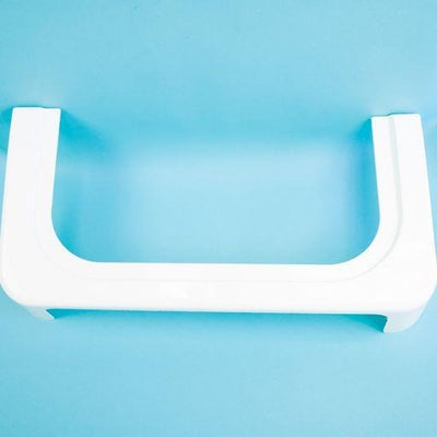 A white Roller Team motorhome door sill.
