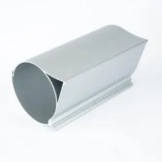 A chrome Dethleffs motorhome kitchen roll holder.