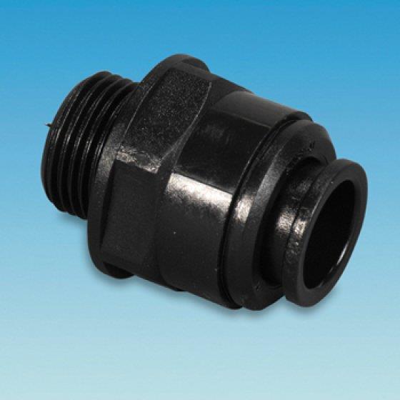 JG Straight Adaptor Male 3/8? BSP-12mm