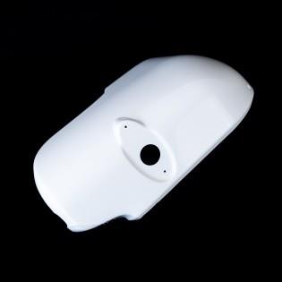 Set of side pods for rear bumper on a Dethleffs Trend motorhome.