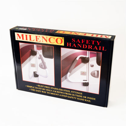 Milenco motorhome 4480 safety handrail in white