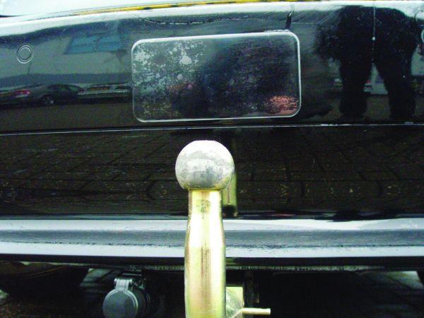 Milenco hitching gel bumper protector