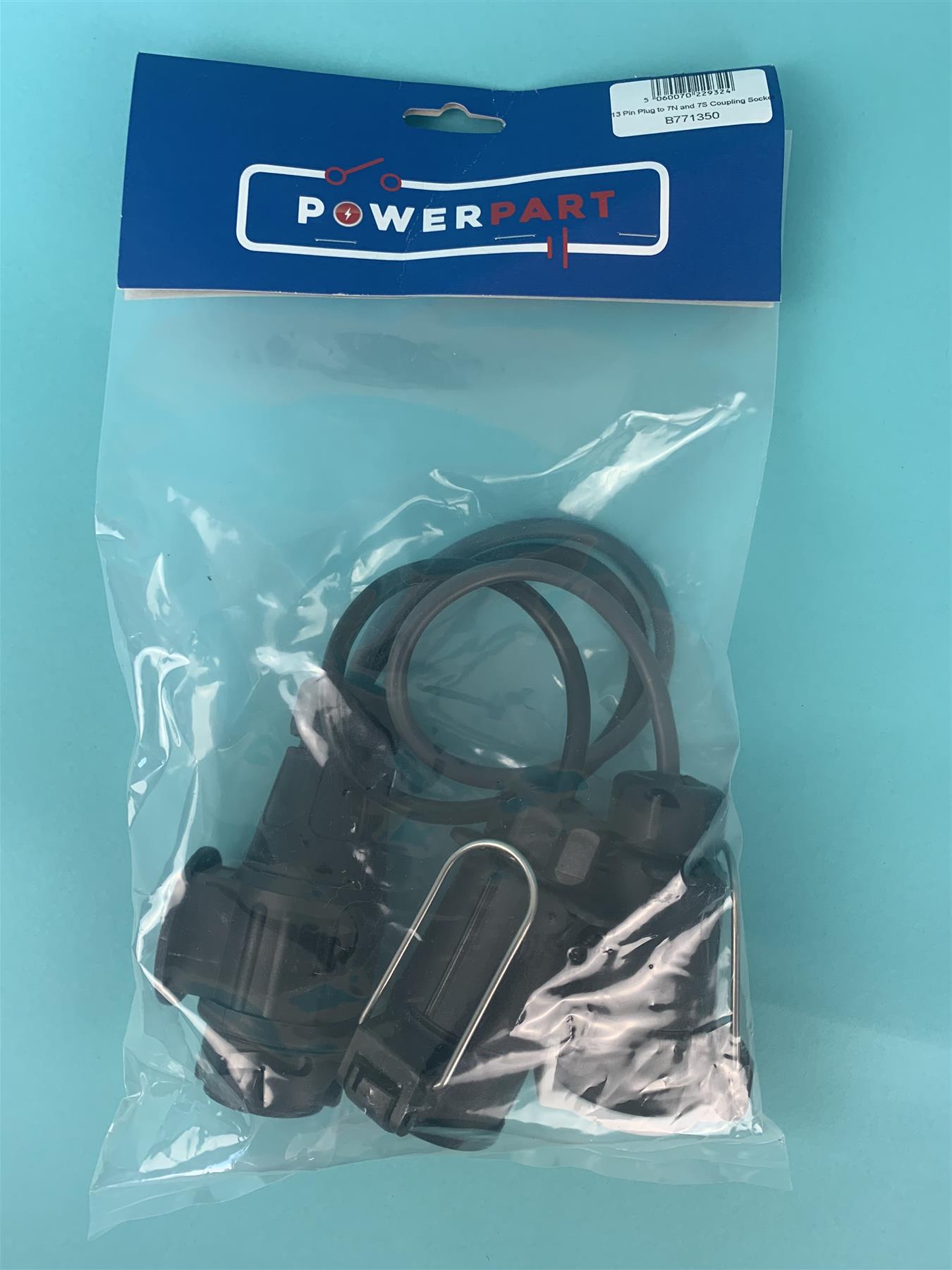 Adaptor Lead Twin Electrics (Car twin 7pin to Caravan 13pin)