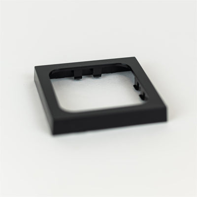 C-Line CG Range 1 Way Face Plate in Matt Black PO405