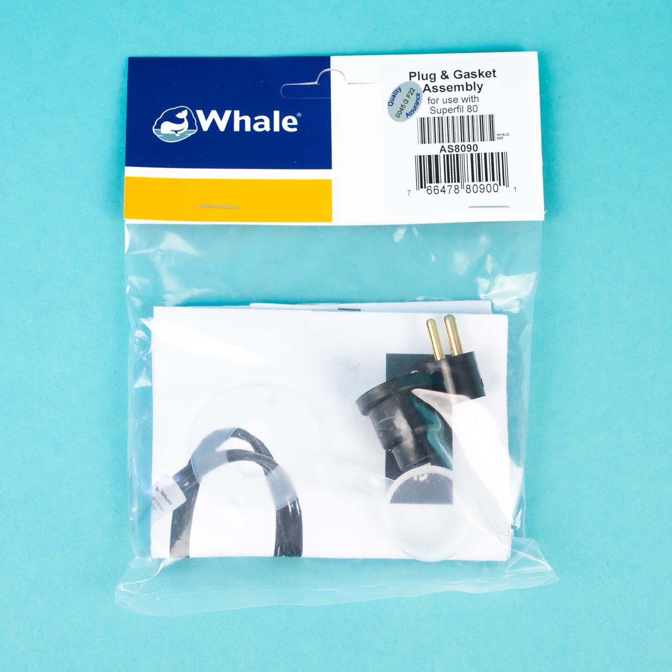 WHALE Plug/Gasket Assembly