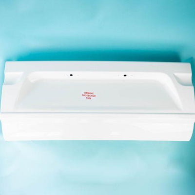 A white Auto-Trail Imala motorhome centre bumper panel.