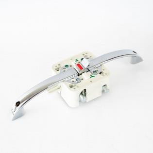 Roller Team Habitation Door Dual Handle Kit White RH (Horustech) Inner & Outer Zadi