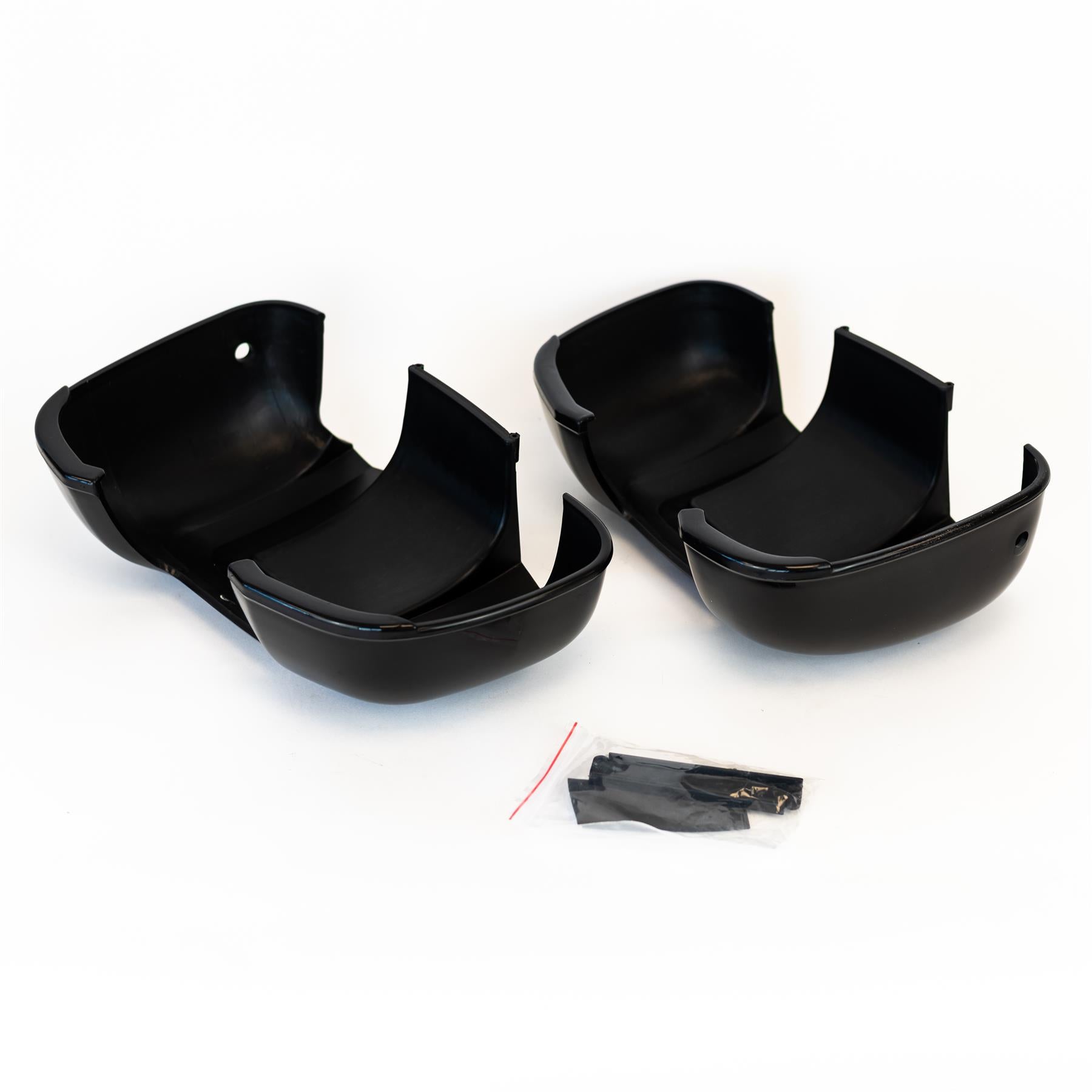 Milenco Motorhome ShortArm Mirror Protectors in Black Southwest