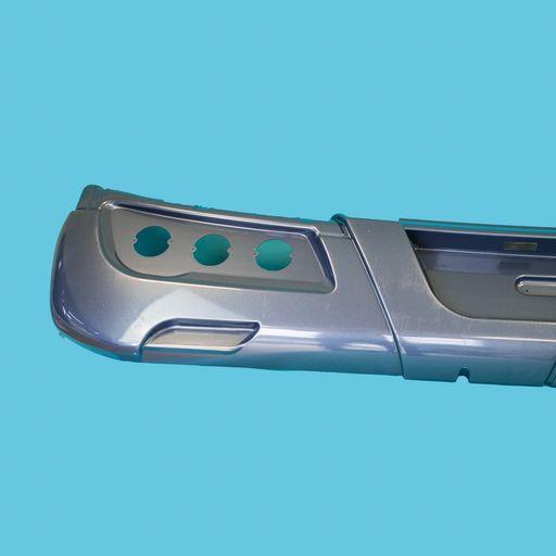 Close-up of a Roller Team bumper for motorhomes