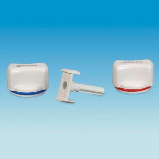 Whale Elegance Tap/Shower Upgrade Kit White