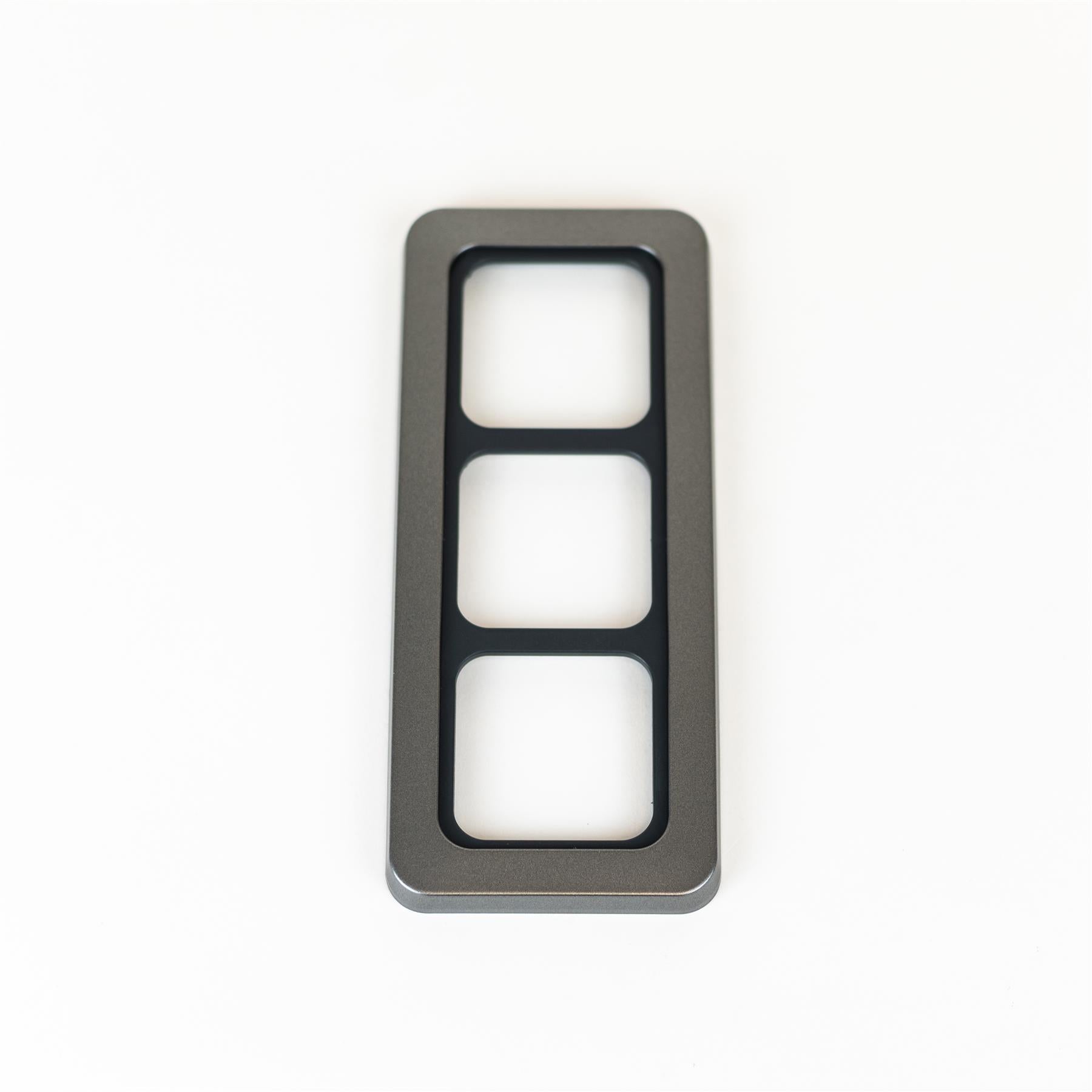 C-Line CT Range 3 Way Face Plate in Gun Metal Grey
