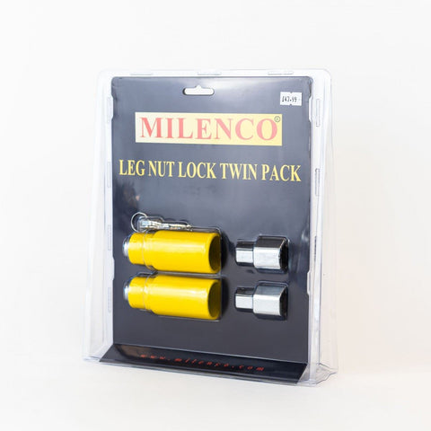 Milenco leg nut locks for motorhome