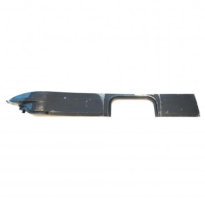 A grey offside Roller Team Zefiro 690 motorhome front skirt.
