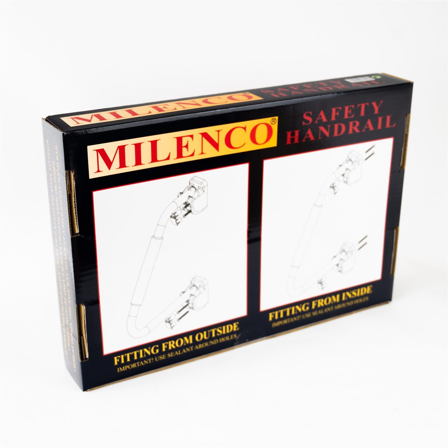 Milenco Motorhome 4480 Safety Handrail in White Southwest Leisure Spares