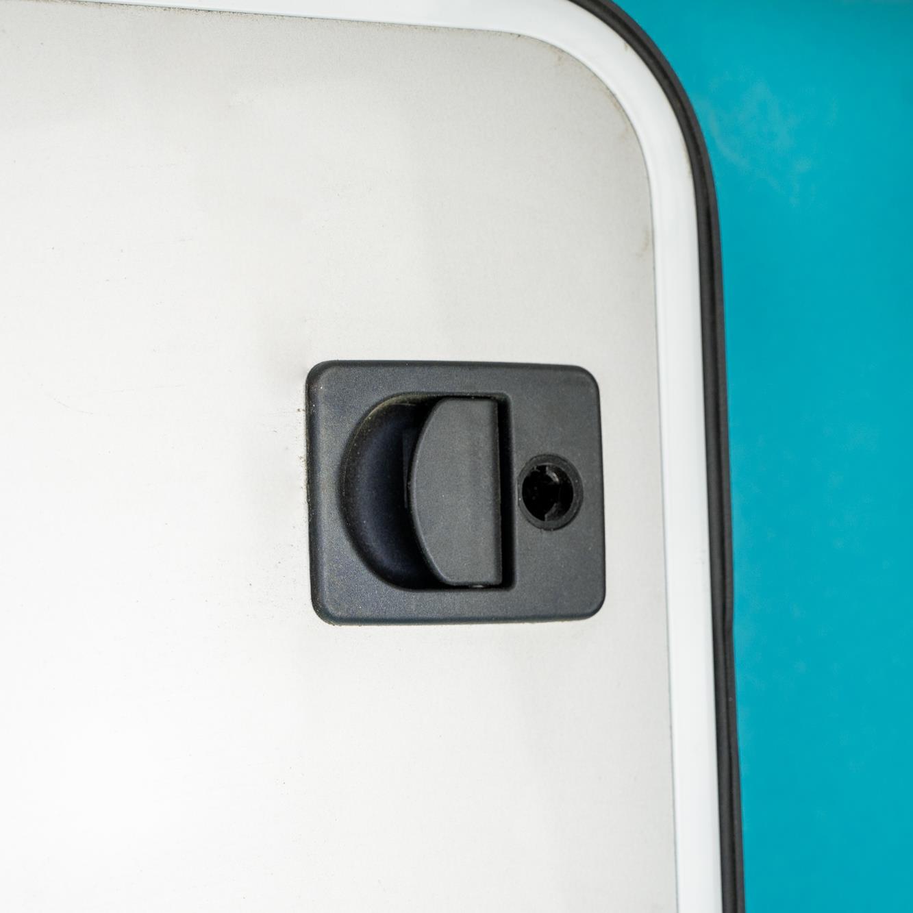 Dethleffs locker door for motorhomes.