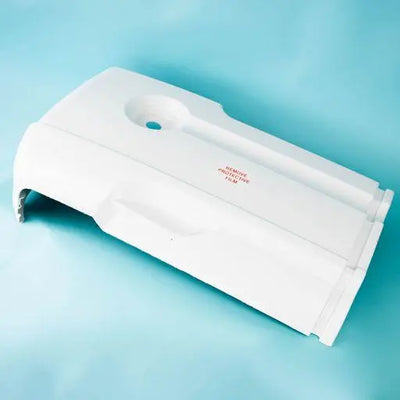 A white nearside Auto-Trail Imala motorhome bumper.