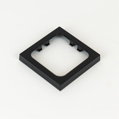 C-Line 1 way faceplate from the CG range in Matt Black PO405