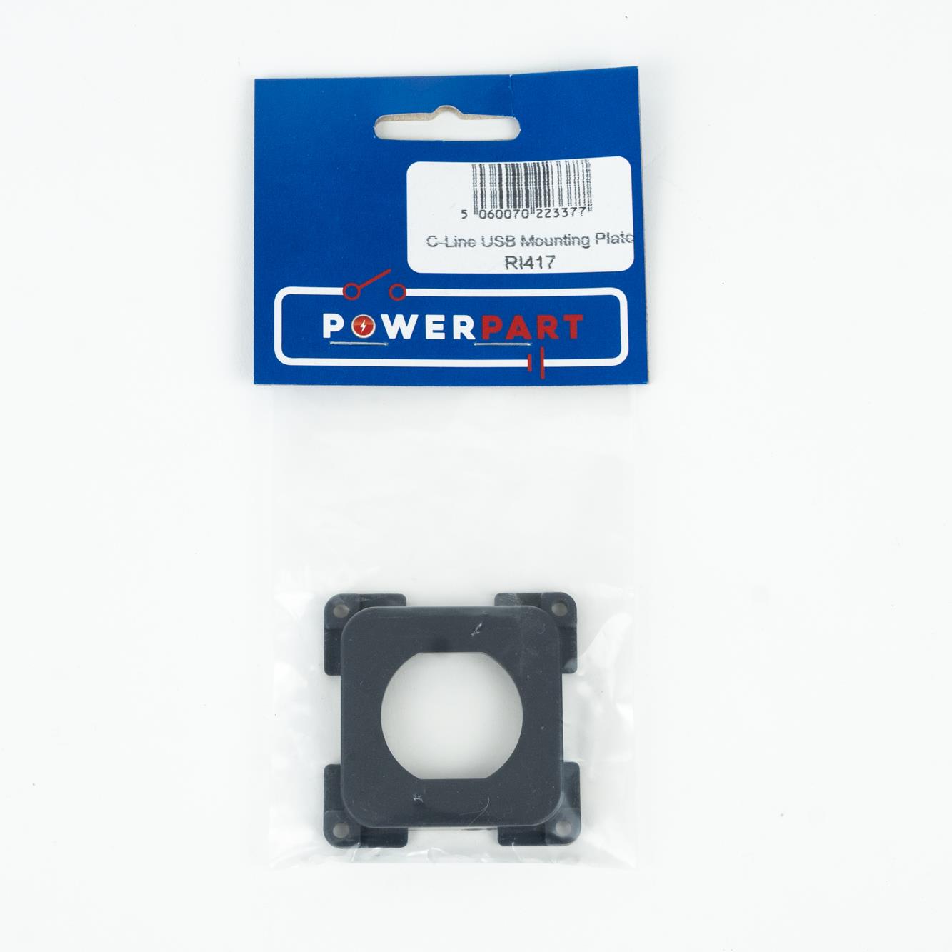 C-Line USB Mounting Plate Grey