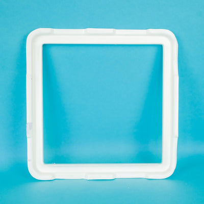 A white 280mm x 280mm Auto-Trail Tribute motorhome roof gasket.