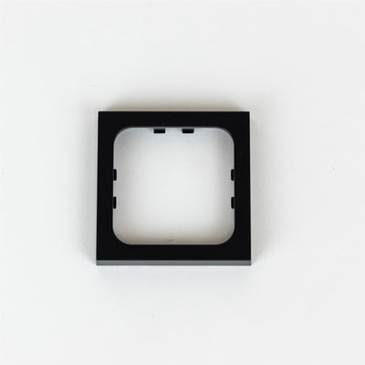 C-Line CG Range 1 Way Face Plate in Matt Black PO405