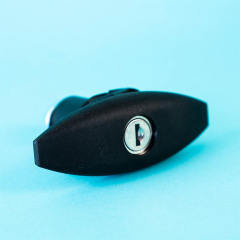 Black FAP Oval Lock With Key