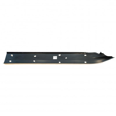 A grey nearside Roller Team Zefiro 269 motorhome front skirt.