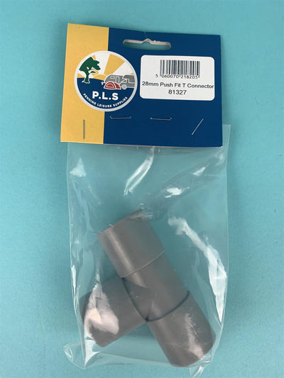 28mm Push Fit T Connector
